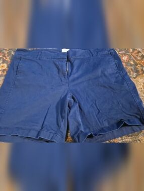 J. Crew Women’s Navy Blue Bermuda Shorts